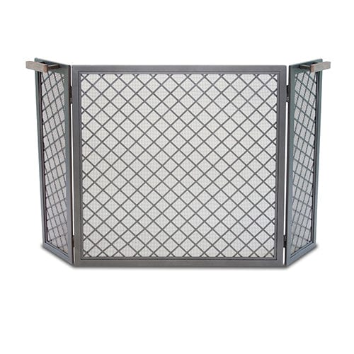 Stanton 3-Panel Screen, Natural Iron