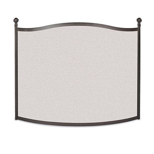 Ball and Claw Bowed Screen, Burnished Black