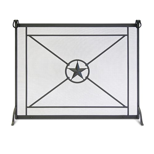 Western Star Single Panel Screen, Black