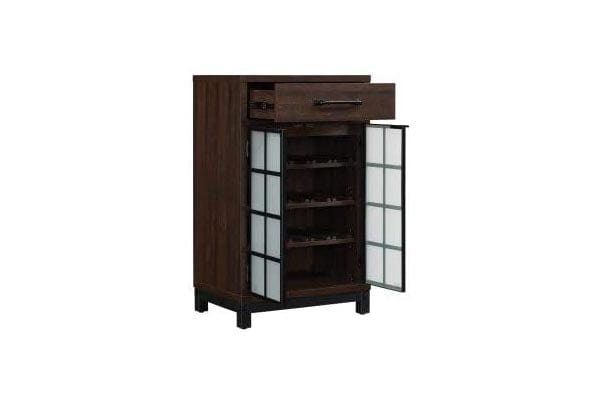 Uptown Loft Accent Cabinet in Espresso