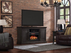 Ridgefield Infrared Electric Fireplace Entertainment Center in Cambridge Oak - 26MM6380-O159