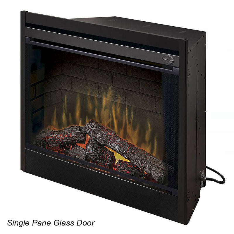 Dimplex 39-Inch Single Pane Glass Door (Firebox NOT included)