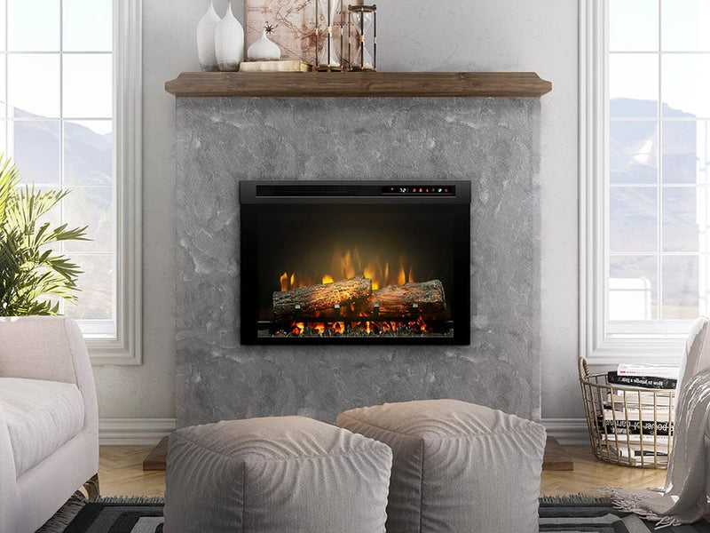 Dimplex 26-in Multi-Fire XHD Pro Plug-In Electric Fireplace with Logs