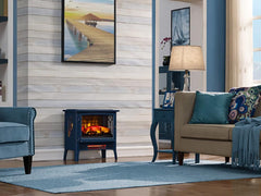 Duraflame Navy 3D InfraGen Electric Fireplace Stove with Remote Control