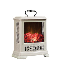 Duraflame Cream Electric Fireplace Stove