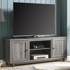 Jesse TV Stand in Mountain Grey