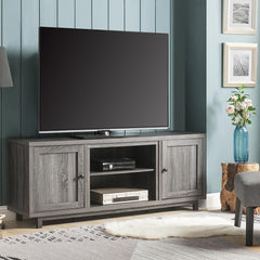 Jesse TV Stand in Mountain Grey