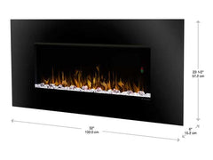 Dimplex Contempra 52-In Wall Mount Electric Fireplace