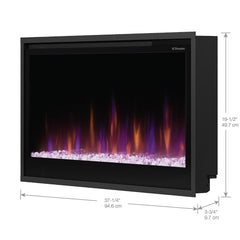 Dimplex 36-In Multi-Fire Slim Electric Fireplace