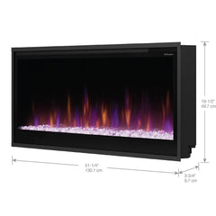 Dimplex 50-In Multi-Fire Slim Electric Fireplace