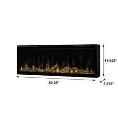 Dimplex IgniteXL 50-In Electric Fireplace w/ Driftwood Log Kit