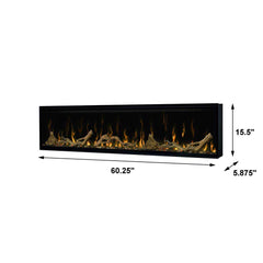 Dimplex IgniteXL 60-In Electric Fireplace w/ Driftwood Log Kit