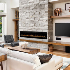 Dimplex IgniteXL 74-In Electric Fireplace w/ Driftwood Log Kit