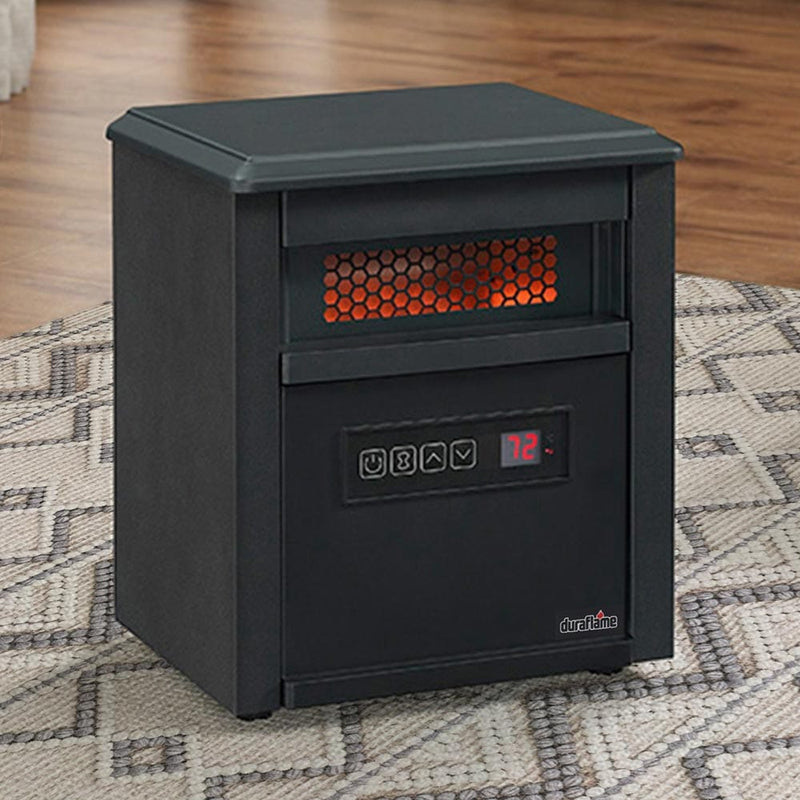 Duraflame 1,000 Sq. Ft. Infrared Heater in Black