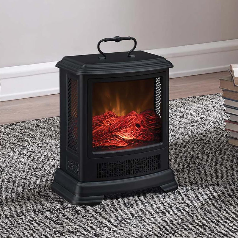 Duraflame Black Freestanding Electric Stove