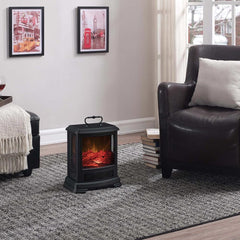 Duraflame Black Freestanding Electric Stove