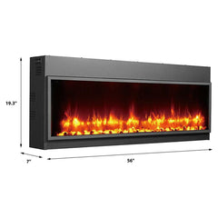 Dynasty 55-In Harmony Built-In Electric Fireplace