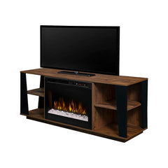 Arlo Electric Fireplace TV Stand in Walnut