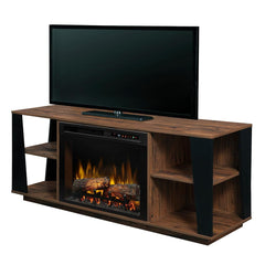 Arlo Electric Fireplace TV Stand in Walnut