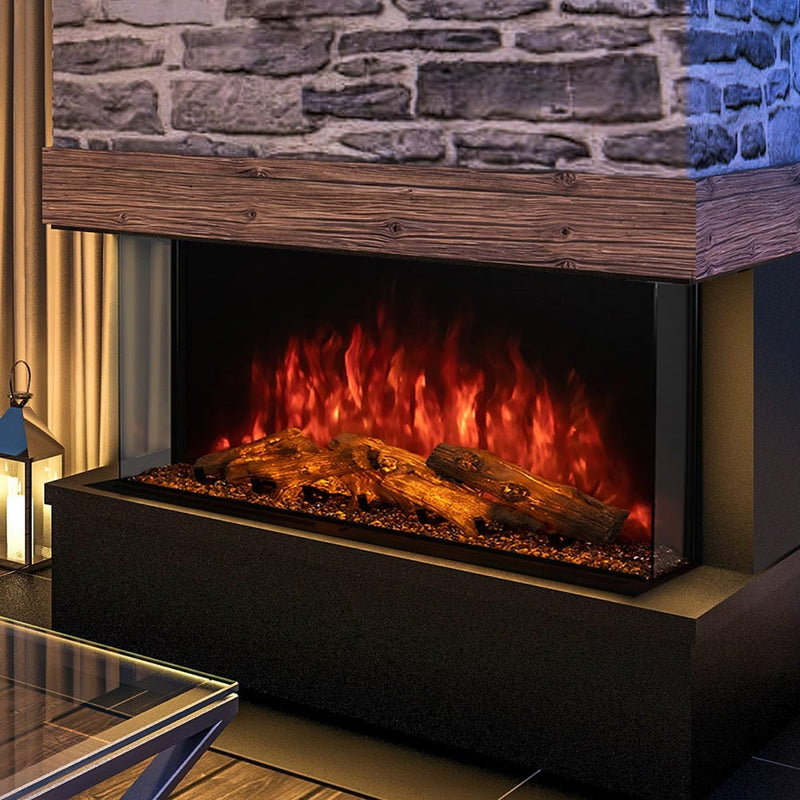 Modern Flames 42-in Sedona Pro Multi 3-Sided Smart Built-In Electric Fireplace