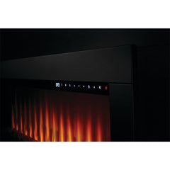 Napoleon 60-In CLEARion ELITE See-Thru Electric Fireplace w/ Decorative Stainless Steel Trim Kit