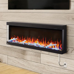 Napoleon 50-In TriVista Pictura 3-Sided Wall Mount Electric Fireplace