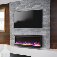 Napoleon 50-In TriVista Pictura 3-Sided Wall Mount Electric Fireplace