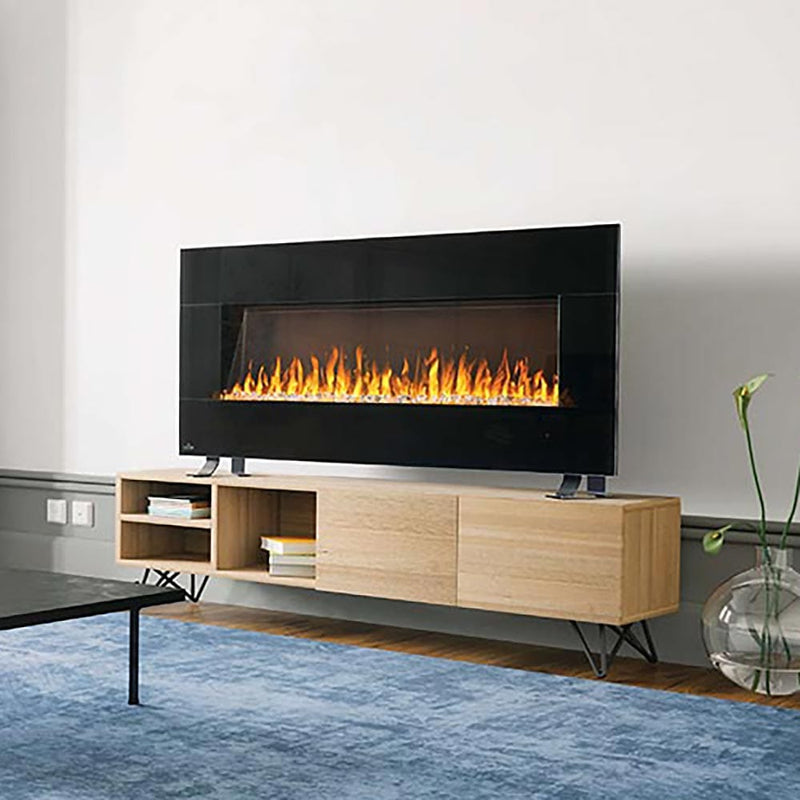 Napoleon 50-in Harsten Wall Mount Electric Fireplace with Bluetooth Speakers