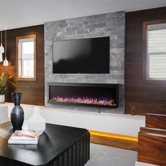 Napoleon 60-In TriVista Pictura 3-Sided Wall Mount Electric Fireplace