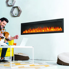 Napoleon 72-In Entice Wall Mount Electric Fireplace