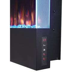 Napoleon 32-In Allure Vertical Wall Mount Electric Fireplace- NEFVC32H