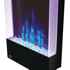 Napoleon 32-In Allure Vertical Wall Mount Electric Fireplace- NEFVC32H