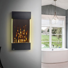 Napoleon 32-In Allure Vertical Wall Mount Electric Fireplace- NEFVC32H