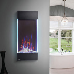 Napoleon 38-In Allure Vertical Wall Mount Electric Fireplace- NEFVC38H