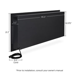 Real Flame 49-In Linear Electric Fireplace