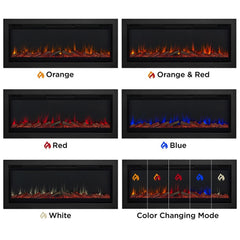 Real Flame 49-In Linear Electric Fireplace