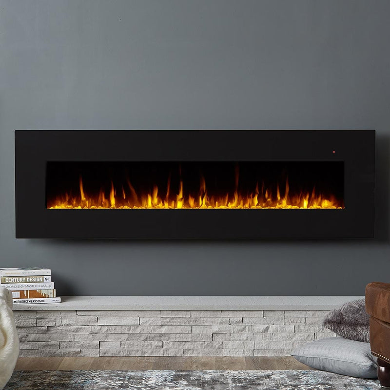 Corretto 72-In Wall Mount Electric Fireplace