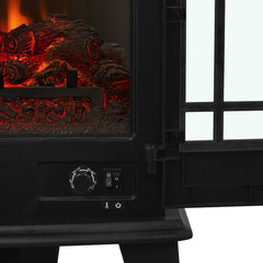 Foster Freestanding Electric Stove in Black