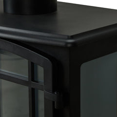 Foster Freestanding Electric Stove in Black