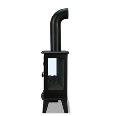 Foster Freestanding Electric Stove in Black