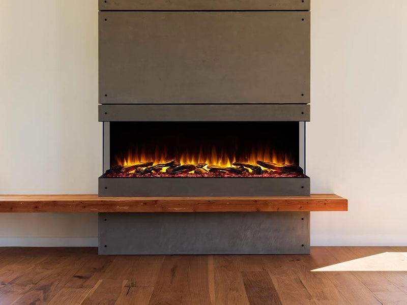 SimpliFire 55-In Scion Trinity Linear Electric Fireplace