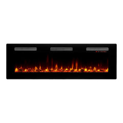 Sierra 60-In Wall Mount Electric Fireplace