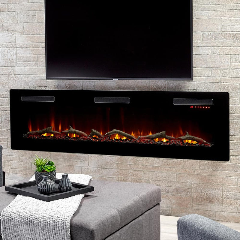 Sierra 72-In Wall Mount Electric Fireplace