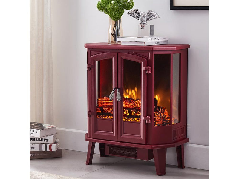 HearthPro Red Infrared Electric Fireplace Stove