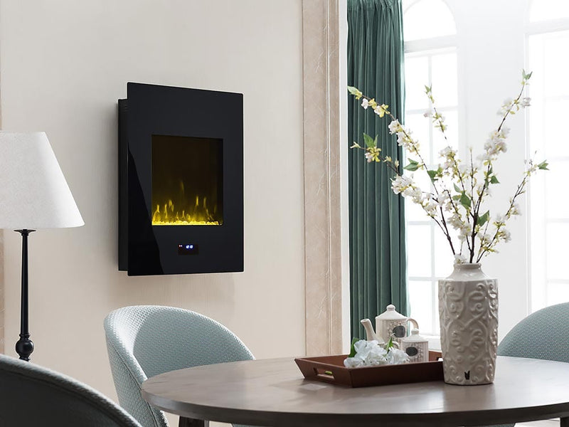 HearthPro 26-In Vertical Wall Mount Electric Fireplace