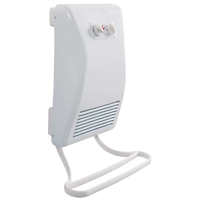 HearthPro 750W/1500W Wall Mount Bathroom Heater w/ Timer