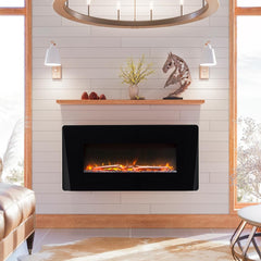 Winslow 36-In Wall Mount Electric Fireplace