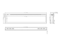 Modern Flames 74-in Spectrum Slimline Built-In Electric Fireplace