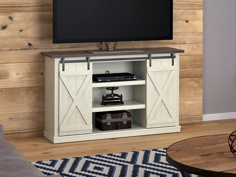 Killian Media Console in Two-Tone