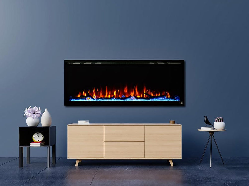 Touchstone 50-In Sideline Elite WiFi Enabled Smart Built-In Electric Fireplace